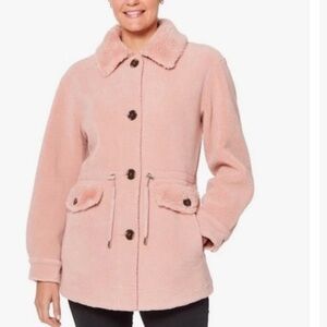 Kate Spade Blush Pink Fleece Throw